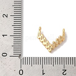 Latón micro pavimenta claro cubic zirconia encantos&nbsp;X-KK-M294-23G