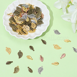160 pièces 8 couleurs breloques en alliage&nbsp;FIND-SC0022-58