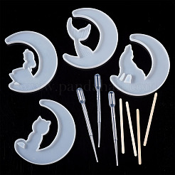 DIY Silikon Mond Formen Kits&nbsp;DIY-TA0008-30
