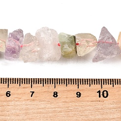 Natürliche Amethyst- & Rosenquarz- & Quarzkristall- & Citrinperlenstränge&nbsp;G-I283-F22