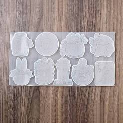Diy-Silikon-Halloween-Motiv-Anhängerformen&nbsp;HAWE-PW0001-034B