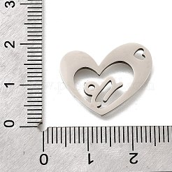 201 pendentifs en acier inoxydable&nbsp;STAS-A116-01P-10