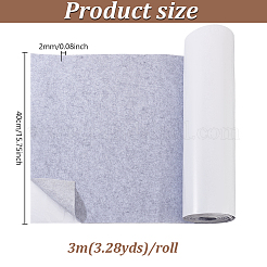 Rotolo di tessuto in feltro autoadesivo da 3 m&nbsp;DIY-WH0816-010B-1