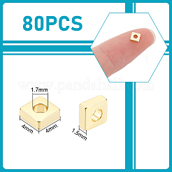 80 Stück Messing-Abstandsperlen&nbsp;KK-UN0005-10