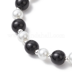 Glasperlen-Halskette&nbsp;SJEW-JS01322