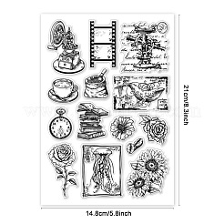 PVC-Briefmarken&nbsp;DIY-WH0371-0148