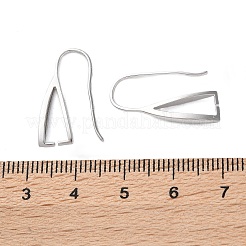 925 gancio per orecchino in argento sterling placcato in rodio&nbsp;STER-NH0001-71B-P