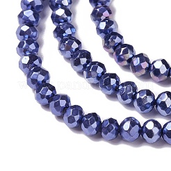 Opache perle di vetro fili&nbsp;GLAA-H022-02D