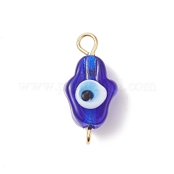 Dijes de conector de murano de mal de ojo hechos a mano&nbsp;PALLOY-JF02052