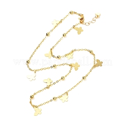 Collana e bracciali con ciondoli a farfalla&nbsp;SJEW-JS01215