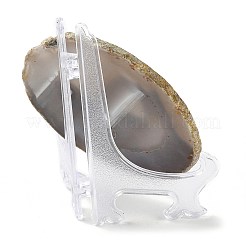 Bedrucktes Naturachat-Scheiben-Steinornament&nbsp;DJEW-M011-03D