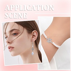 56 breloque connecteur en alliage de cristal et strass de style 14&nbsp;FIND-SC0007-90