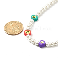 Collar de abalorios de vidrio&nbsp;NJEW-JN03733