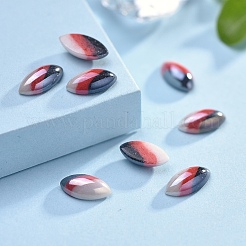 Cabochons en verre opaque&nbsp;GGLA-S038-03D-5x10