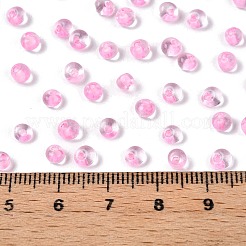 6/0 perles de rocaille en verre transparentes de couleurs intérieures&nbsp;SEED-T007-07G