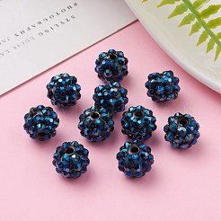 Stämmig Harz Strass Perlen&nbsp;RESI-M019-11
