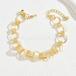 Fußkettchen mit Eisenringkette für Frauen&nbsp;FE2153