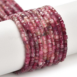 Farbverlauf natürliche rosa Turmalin Perlen Stränge&nbsp;X-G-K373-A03-01
