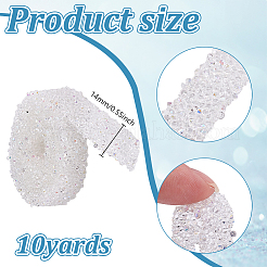 Glitzer Harz Hotfix Strass&nbsp;DIY-WH0622-452A