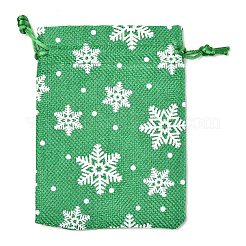 Jutebeutel mit Weihnachtsmotiven&nbsp;LS-ABAG-L007-01A-01