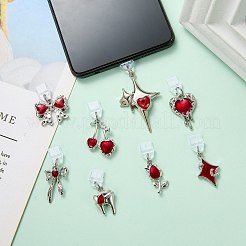 10 Stück mobile staubdichte Kunststoffstecker&nbsp;HJEW-SW00184-14