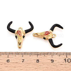 304 Edelstahl-Emaille-Anhänger&nbsp;STAS-N124-09D-G