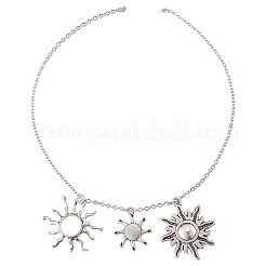 100 pièces 10 styles breloques en alliage de style tibétain&nbsp;TIBEP-CJ0001-59