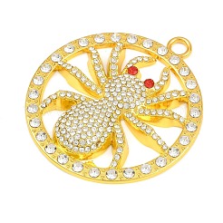 Legierung Rhinestone-große Anhänger&nbsp;RB-CBA18BA-01G