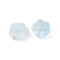 Abalorios de vidrio transparentes&nbsp;DGLA-E004-04F
