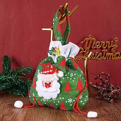 7 stücke 7 stil weihnachten vliesstoffe süßigkeiten tüten dekorationen&nbsp;ABAG-SZ0001-16