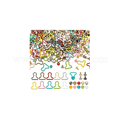 Soldatenverschluss und Kleidungsnieten aus Legierung&nbsp;DIY-FG0005-94