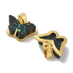 Pendentifs de placage en laiton&nbsp;KK-Q009-07G-02