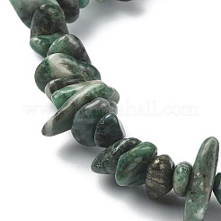 Braccialetti elasticizzati con perline di diaspro naturale del Sud Africa&nbsp;BJEW-JB09476-02