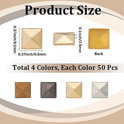 200 cabochon in ottone&nbsp;KK-CY0001-18A