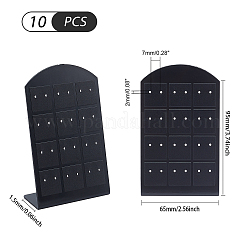 10 supporto portagioielli in PVC a forma di L&nbsp;ODIS-PH0001-35A