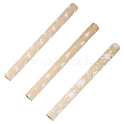 3 Rolle 3 Arten Weihnachtsgeschenkpapier&nbsp;DIY-TA0014-74
