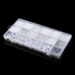 Kit de recherche de fabrication de bijoux en résine et perles acryliques&nbsp;DIY-NB0012-04J