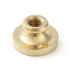 Tête de timbre en laiton de sceau de cire de série de Noël&nbsp;LS-AJEW-M037-01G-25
