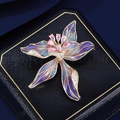 Iris Blume Emaille Pins&nbsp;PW-WGC4E38-01