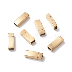 Fermoirs magnétiques en acier inoxydable 304 avec emembouts collées&nbsp;STAS-I011-17-G