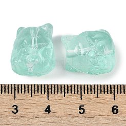 Perline di vetro di vernice spray trasparente&nbsp;GLAA-H035-01F
