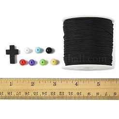 DIY-Kits zur Herstellung von Halsketten mit Kreuzanhänger&nbsp;DIY-FS0009-08