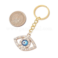 4 portachiavi in lega di ferro con strass&nbsp;KEYC-JKC01174