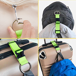 Verstellbare Nylon-Gepäckgurte zum Hinzufügen einer Tasche&nbsp;FIND-WH0111-440B