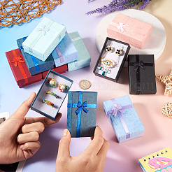 12 Stück 6 Arten Karton Schmuckset-Boxen&nbsp;CBOX-TA0001-12