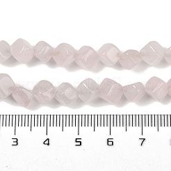 Natürlichen Rosenquarz Perlen Stränge&nbsp;G-A257-A06-01