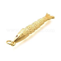 Ottone micro spianare pendenti zirconi&nbsp;KK-R217-01G-05