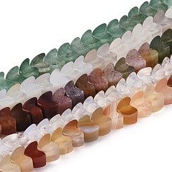 Bolas de Piedras Preciosas mixta naturales hebras&nbsp;G-T143-32M