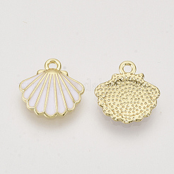 Legierung Emaille Anhänger / charms&nbsp;ENAM-N051-08A