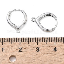 Shegrace Messing-Creolen-Ohrring-Verschlüsse&nbsp;XGR0158P-94P